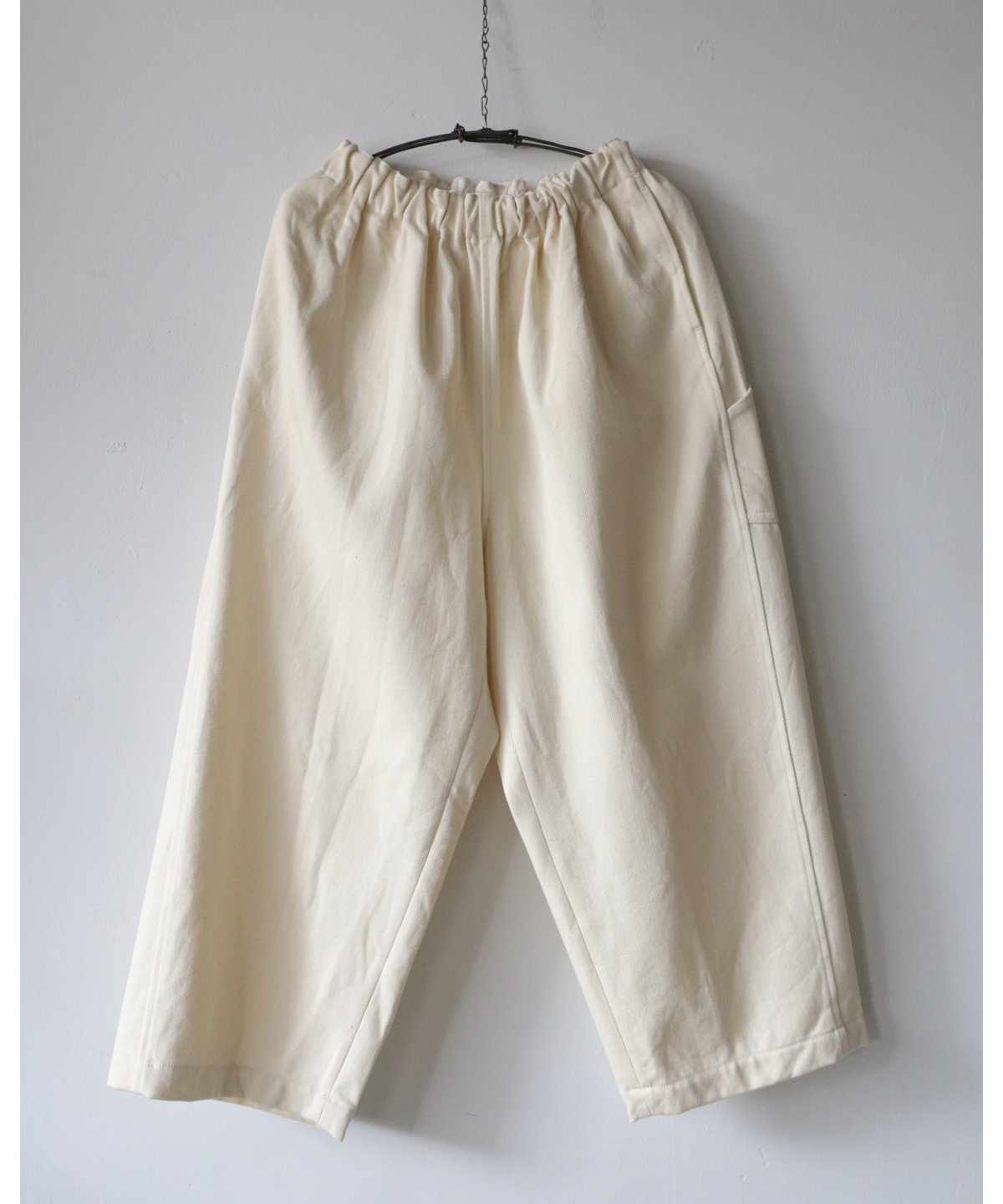 Koton / C/Wツイルバックワードパンツ <ecru> | AUTHOR