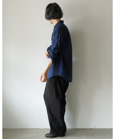 MITTAN / 大麻シャツ 大 <藍(濃)>