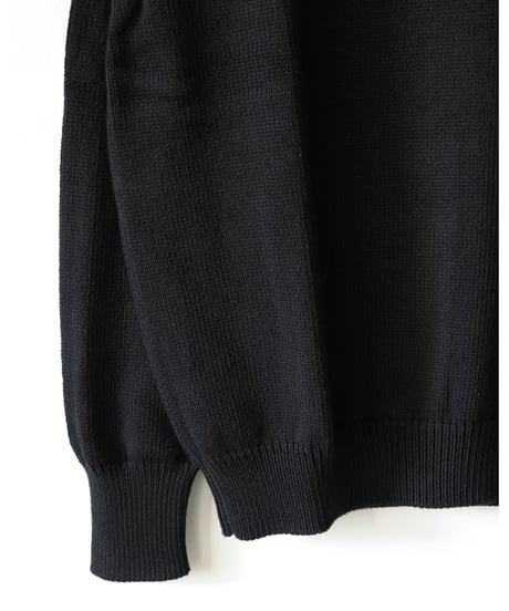 TORICI / コットンセーター <black>