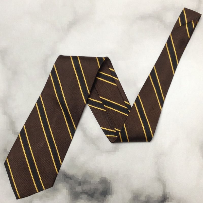 ケント ショップ Kent shop FUNAKIYA 美品 微光沢 ネクタイ 斜め