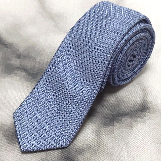 ブリオーニ Brioni 微光沢 ネクタイ イタリア製 シルク100% パターン柄