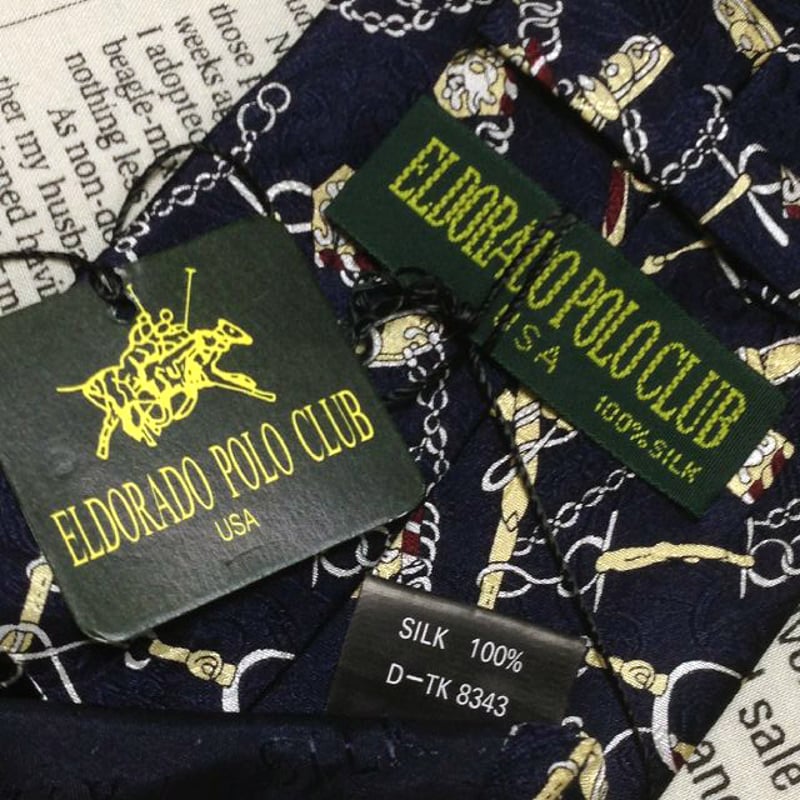 エルドラド ポロクラブ ELDORADO POLO CLUB 美品 新品未使用タグ付 微