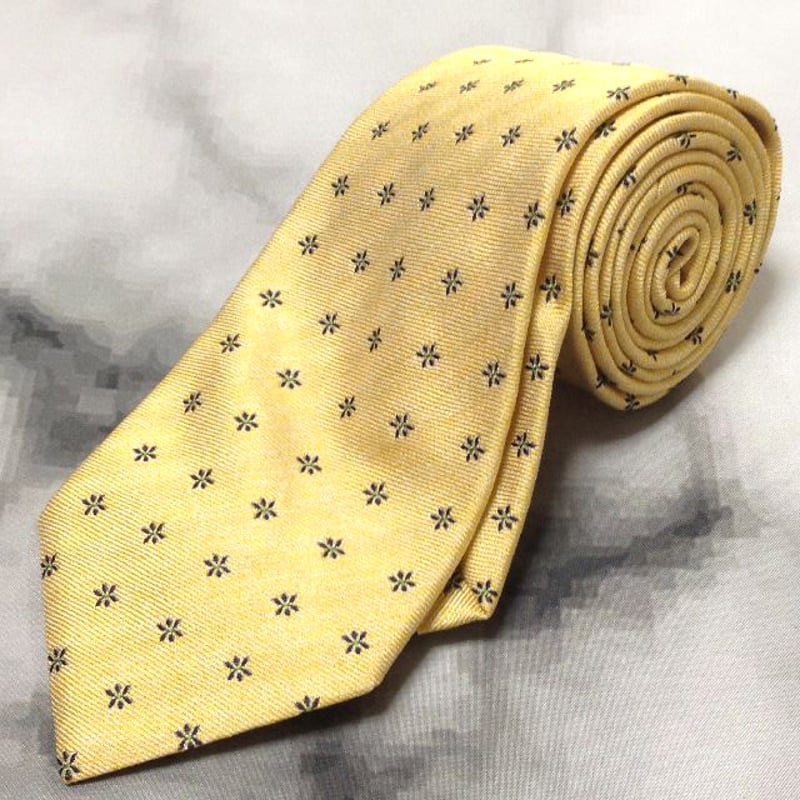 トロージャン trojan 良品 微光沢 ネクタイ イタリア製 シルク100