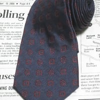 アクアスキュータム Aquascutum 美品 未使用品 微光沢 ネクタイ 日本製 シルク100% パターン柄 ミックス L-005478