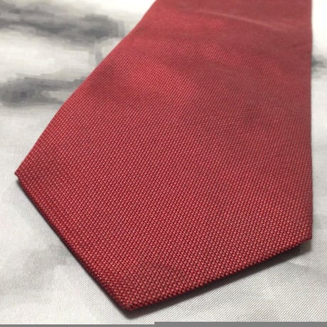 ブルックスブラザーズ BROOKS BROTHERS 346 微光沢 ネクタイ 無地 ワインレッド系 赤系 V-007988