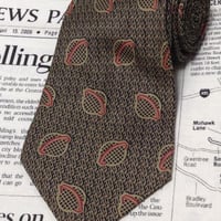 ジョルジオアルマーニ GIORGIO ARMANI 微光沢 ネクタイ イタリア製 シルク ウール パターン柄 ミックス V-006000