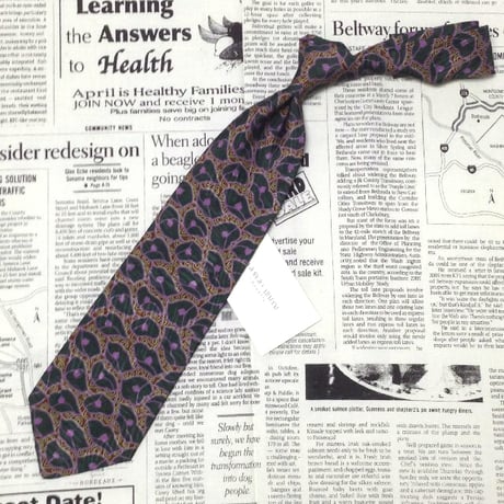 ジョルジオアルマーニ GIORGIO ARMANI 美品 新品未使用タグ付 微光沢 ネクタイ イタリア製 シルク100% パターン柄 ミックス B-006471