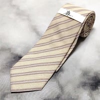 名品/AD&C／アーディアンドシー／ペイズリー／セッテピエゲ/イタリア製/青×茶 名品/AD&C／アーディアンドシー／ペイズリー／セッテピエゲ