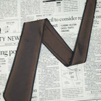 ミラショーン mila schon 美品 未使用品 微光沢 ネクタイ イタリア製 シルク100% グラデーション 茶系 ブラウン系 F-004835