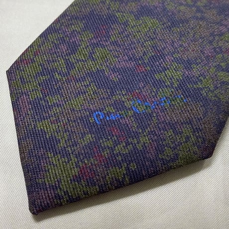 ピエールカルダン pierre cardin 美品 未使用品 微光沢 ネクタイ パターン柄 ナロータイ ミックス H-008762
