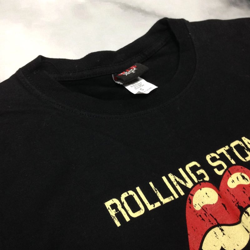 ローリングストーンズ GTS 1972 美品 未使用品 半袖 Tシャツ ローリングストーンズ GTS 1972 美品 未使用品 半袖 Tシャツ