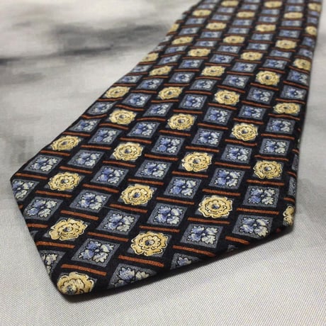 ジバンシイ GIVENCHY 美品 微光沢 ネクタイ シルク100% 小花柄 ミックス X-008140