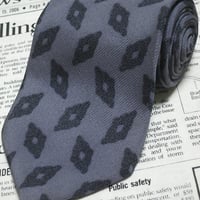 アルマーニ コレツィオーニ Armani Collezioni コレッツィオーニ 微光沢 ネクタイ イタリア製 シルク100% パターン柄 グレー系 H-005008