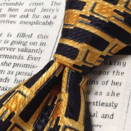 エルメネジルドゼニア Ermenegildo Zegna 良品 微光沢 ネクタイ イタリア製 シルク100% パターン柄 ミックス A-006355