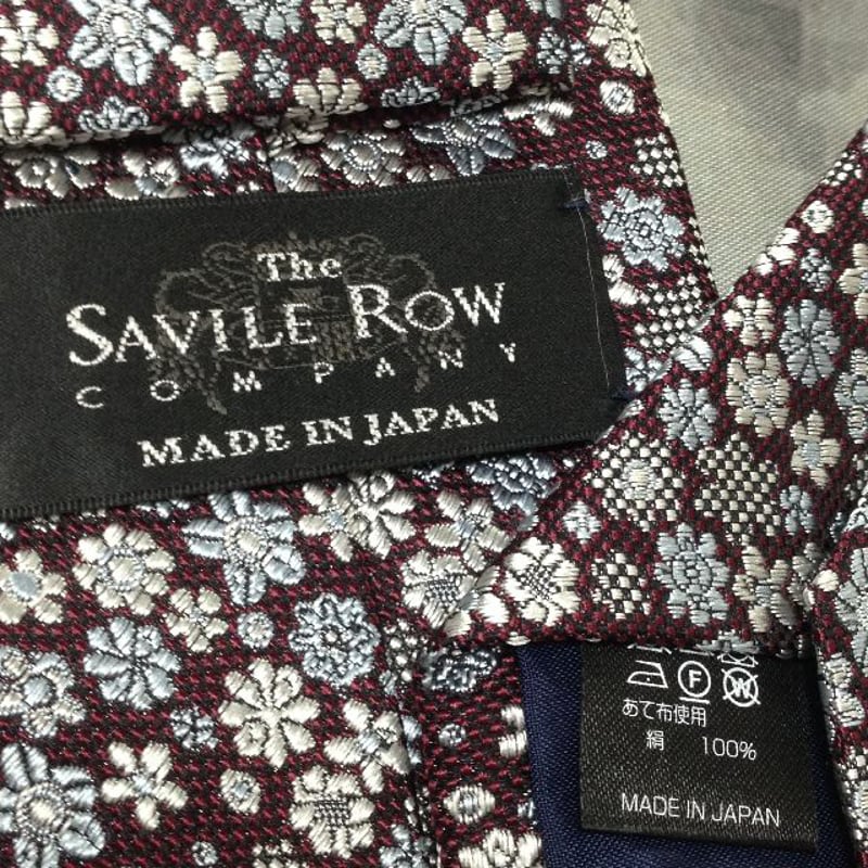 サヴィル ロウ サビル ロウ SAVILE ROW 新品未使用タグ付 微光沢