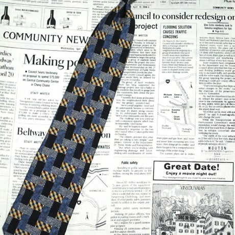 エルメネジルドゼニア Ermenegildo Zegna 良品 微光沢 ネクタイ イタリア製 シルク100% パターン柄 ミックス K-005328