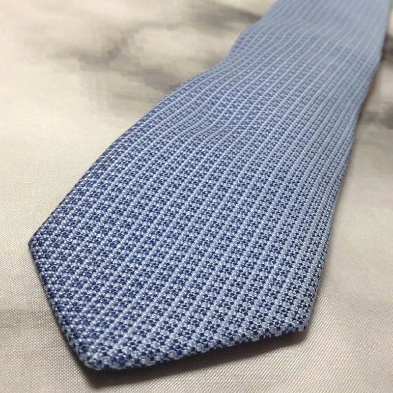 ブリオーニ Brioni 微光沢 ネクタイ イタリア製 シルク100% パターン柄