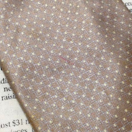 ブリオーニ Brioni クリーニング済 微光沢 ネクタイ イタリア製 シルク100% パターン柄 ミックス W-006063