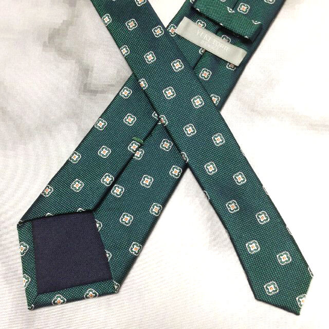 ユキトリイ YUKI TORII 美品 未使用品 微光沢 ネクタイ シルク100