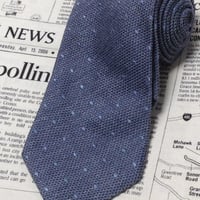 エトロ ETRO 良品 微光沢 ネクタイ イタリア製 シルク100% ドット柄 ミックス X-006090