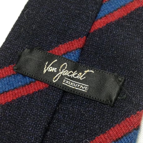 ヴァンヂャケット VAN JACKET 良品 ネクタイ 斜めストライプ レジメンタル ミックス X-008145