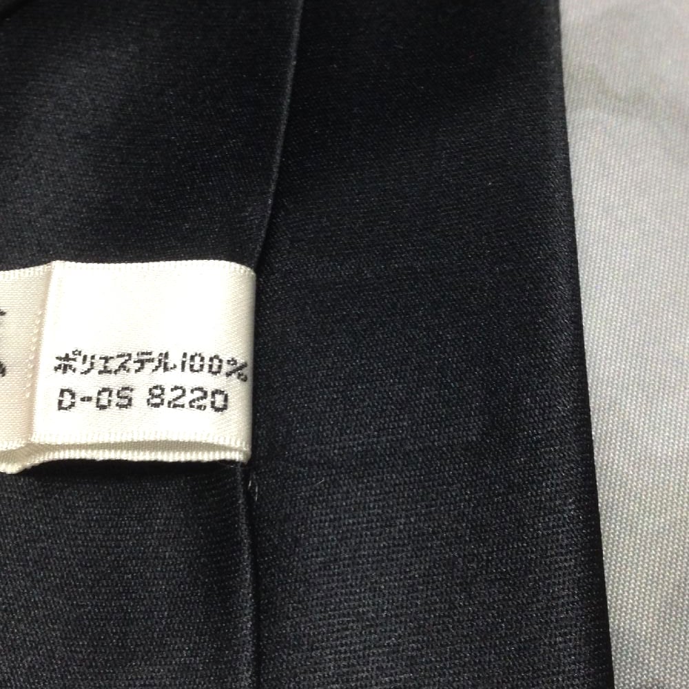 美品 未使用品 微光沢 ネクタイ 日本製 ポリエステル100% 無地 冠婚