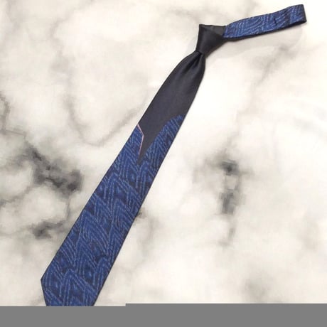 ランバン LANVIN 美品 微光沢 ネクタイ フランス製 シルク100% ミックス V-007993