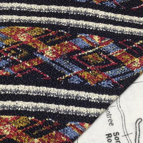 ミッソーニ MISSONI 微光沢 ネクタイ イタリア製 シルク100% パターン柄 ミックス Y-006231