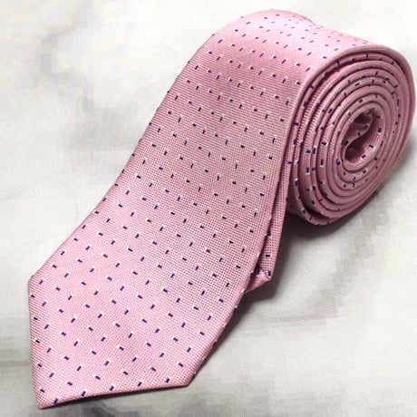 ピエールカルダン pierre cardin 美品 未使用品 微光沢 ネクタイ シルク100% パターン柄 ミックス V-008057