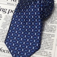 ブルックスブラザーズ BROOKS BROTHERS 微光沢 ネクタイ アメリカ製 シルク100% パターン柄 ミックス V-006024