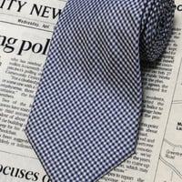 ラルフローレン RALPH LAUREN 菱屋 良品 微光沢 ネクタイ シルク100% チェック柄 ミックス Z-006272