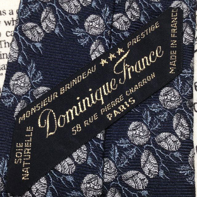 ドミニクフランス Dominique France 微光沢 ネクタイ フランス製