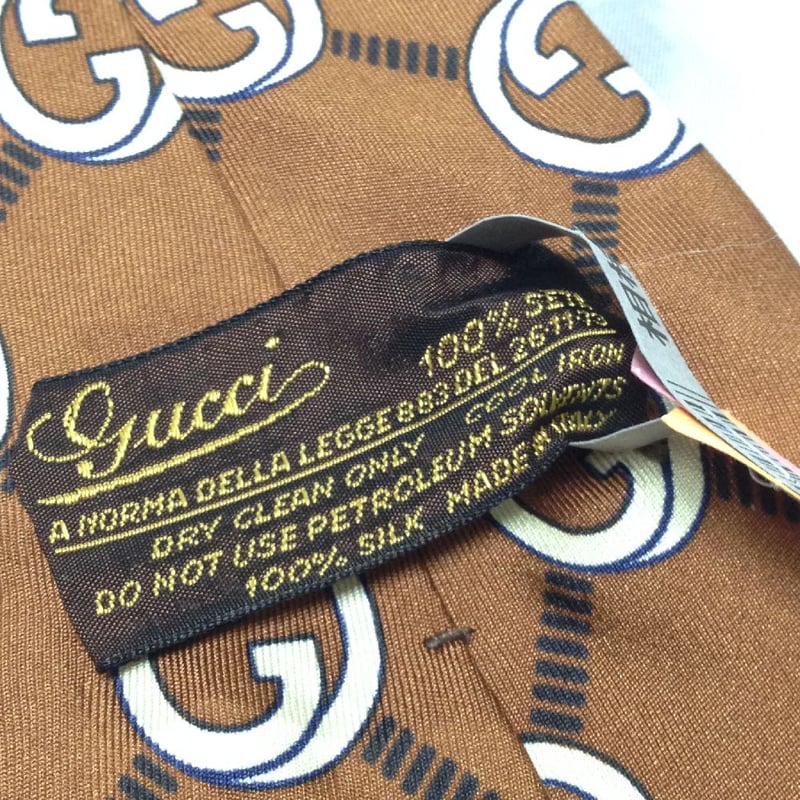 グッチ GUCCI クリーニング済 微光沢 ネクタイ イタリア製 グッチ GUCCI クリーニング済 微光沢 ネクタイ イタリア製
