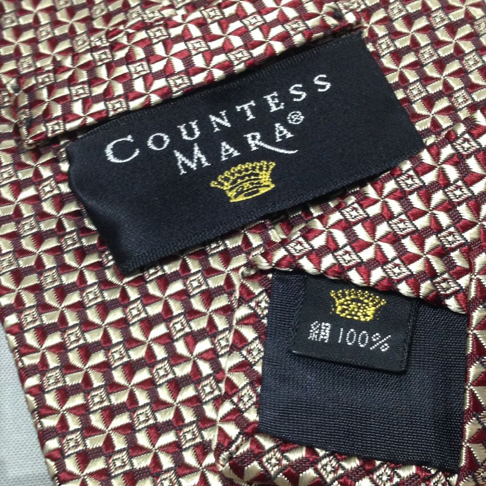 ★超激レア★COUNTESS MARA ネクタイピン チェーン付 金【推奨品】 ☆超激レア☆COUNTESS MARA ネクタイピン チェーン付 金【推奨品】