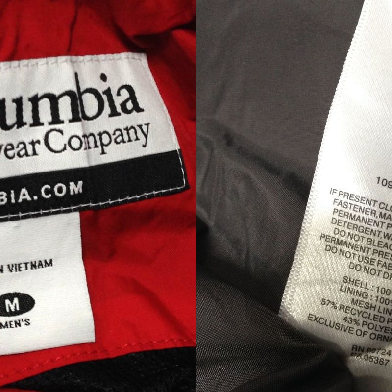 コロンビア Columbia ウインドブレーカー ナイロンジャケット コロンビア Columbia ウインドブレーカー ナイロンジャケット