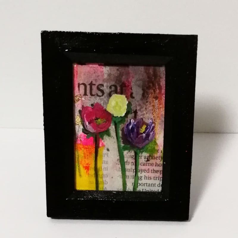 ミニミニ原画】flower | Art Gallery