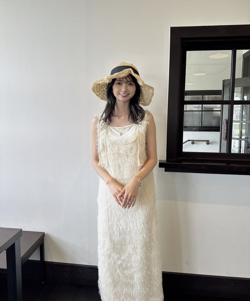 即納】plume shaggy one-piece | mignon 