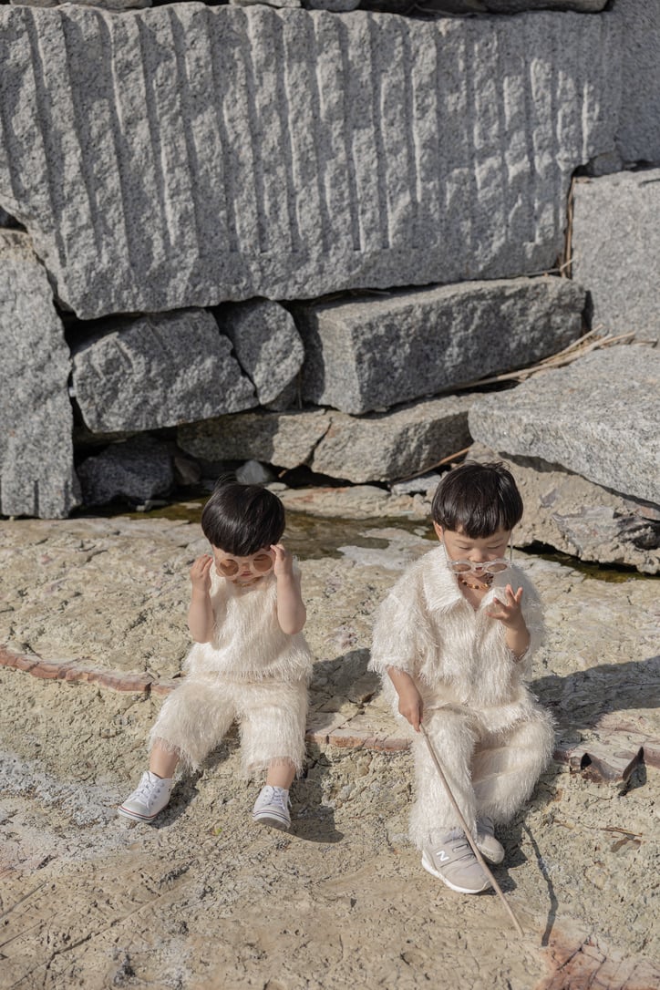 その他 Mignon plume shaggy kids tank pants6-12m 即納】plume shaggy kids pants | mignon