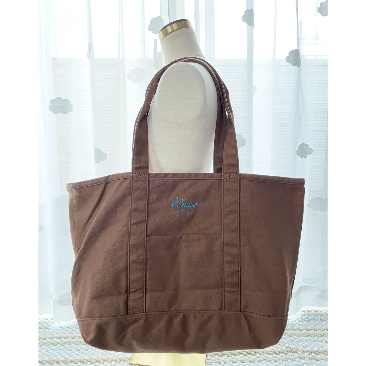 Cocco　グッズ　夏のおでかけナップサック　シルバーグレー　Cocco商店 Cocco グッズ ナップサック バッグ Cocco商店