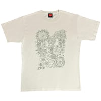 【数量限定】＜再入荷分＞Summer Flower ピグメントTシャツ／ナチュラル