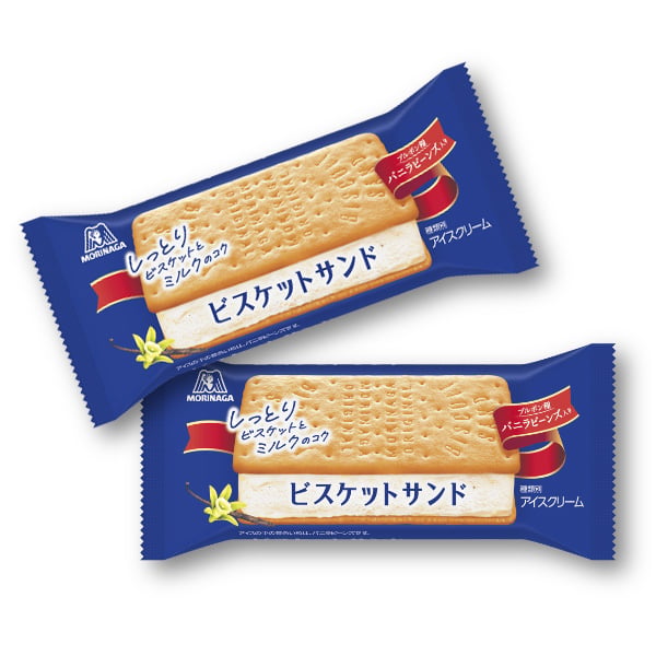 ✦森永製菓✦ビスケットサンド［119mL×24個入］ | みんなのアイス問屋