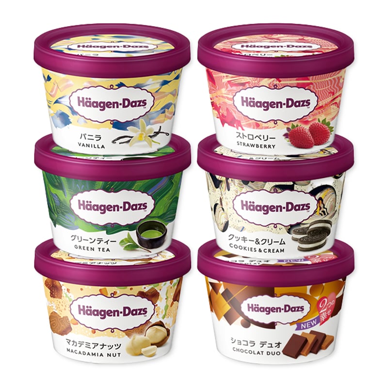 ✦ハーゲンダッツ✦ミニカップ［ 6種18個セット］バラエティ | アイス