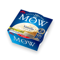 ✦森永乳業✦MOW（モウ）バニラ［140ｍL × 18個入］