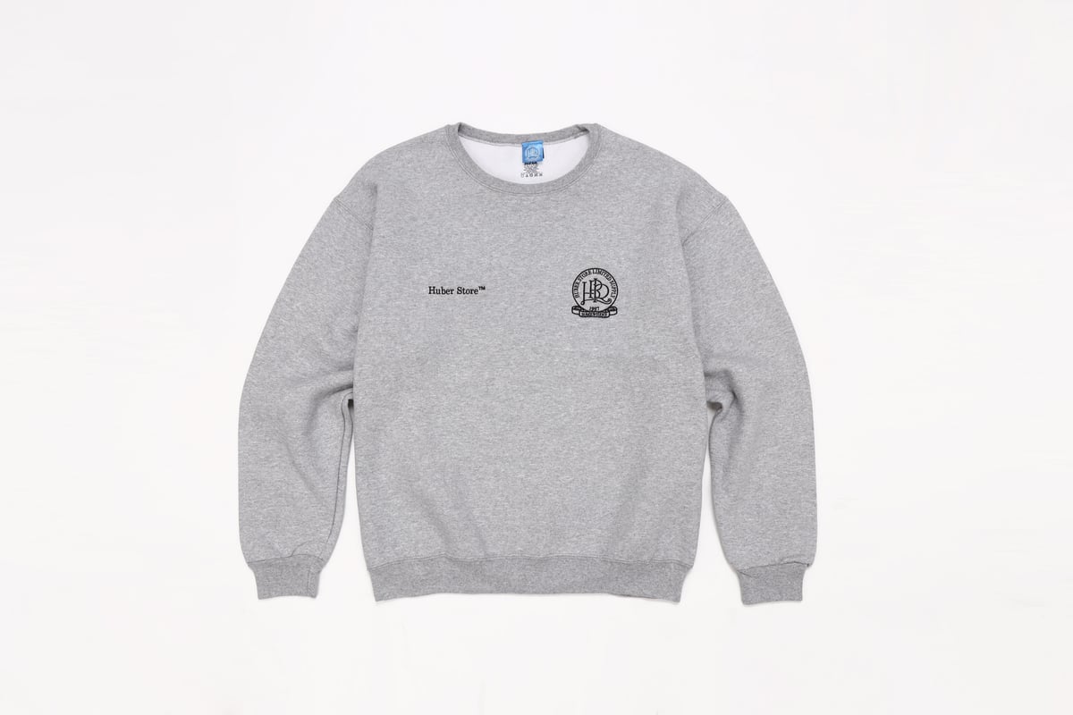 HuberStore> Original Emblem Crewneck Sweatshir