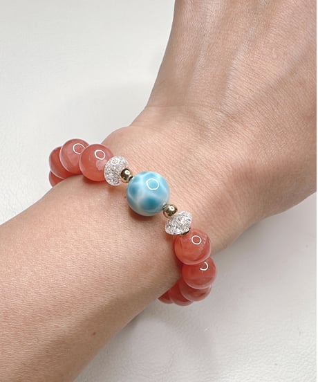 High Quality Ice Inca Rose × High Quality Larimar