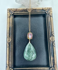 セラフィナイト × vintage glass （限定１本）