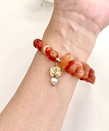 Orange Agate × Orange Agate