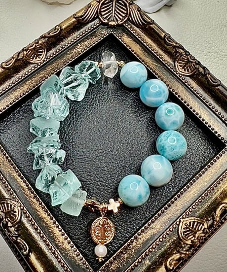 Larimar ×Cyan Crystal
