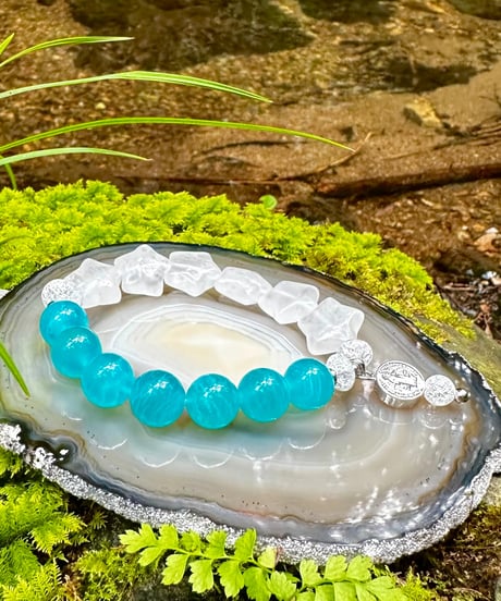 High Quality Amazonite ×  Moonstone
