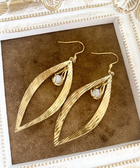 vintage風　ピアス